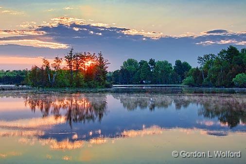 Rideau River Sunrise_16384.jpg - Rideau Canal Waterway photographed near Smiths Falls, Ontario, Canada.
